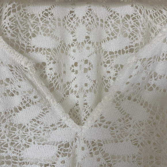 Lucky Brand Boho Chic Lace Fringe top size M - Picture 4 of 14